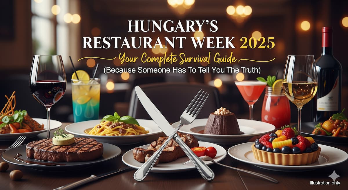 Hungary’s Restaurant Week 2025: Your Complete Survival Guide (Because Someone Has To Tell You The…